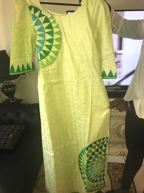 Diouma Séne de Mandel Couture vend ses habits en Europe 