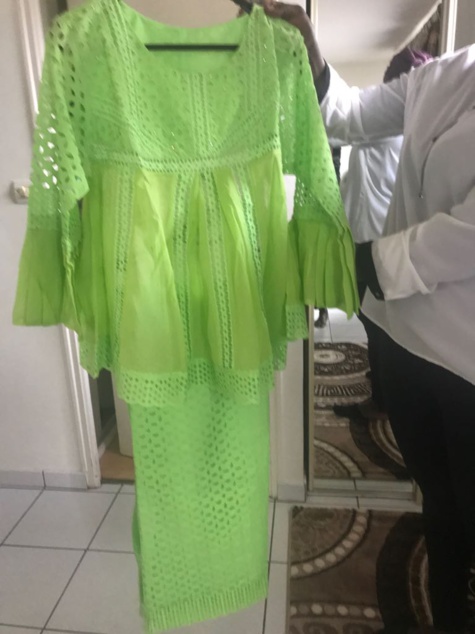 Diouma Séne de Mandel Couture vend ses habits en Europe 