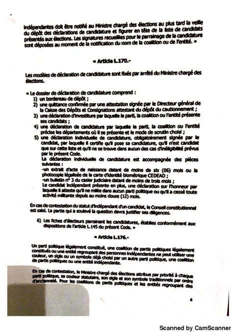Projet de loi portant modification du Code électoral : l'article 57 pour "éliminer" Karim Wade, la pomme de discorde