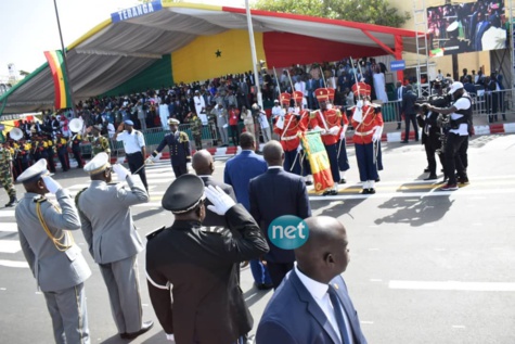 Fête de l'indépendance: Arrivée du Président de la République, Macky Sall 