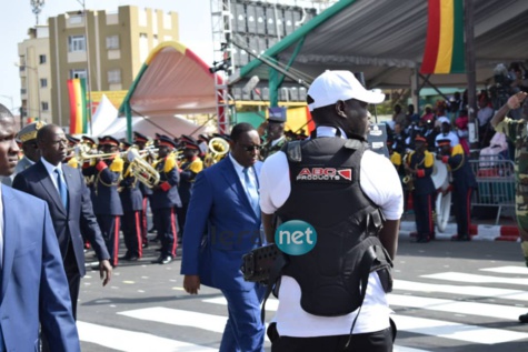 Fête de l'indépendance: Arrivée du Président de la République, Macky Sall 