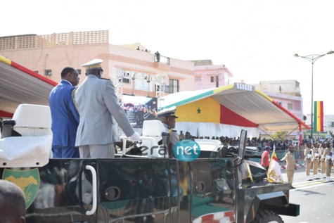 Fête de l'indépendance: Arrivée du Président de la République, Macky Sall 