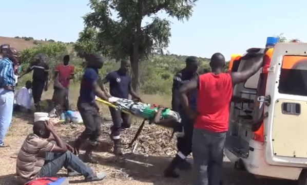 Kaffrine: 2 morts et 7 blessés dans un accident de la route