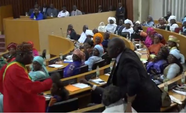 Vote de la loi sur le Parrainage: Bagarre à l’hémicycle