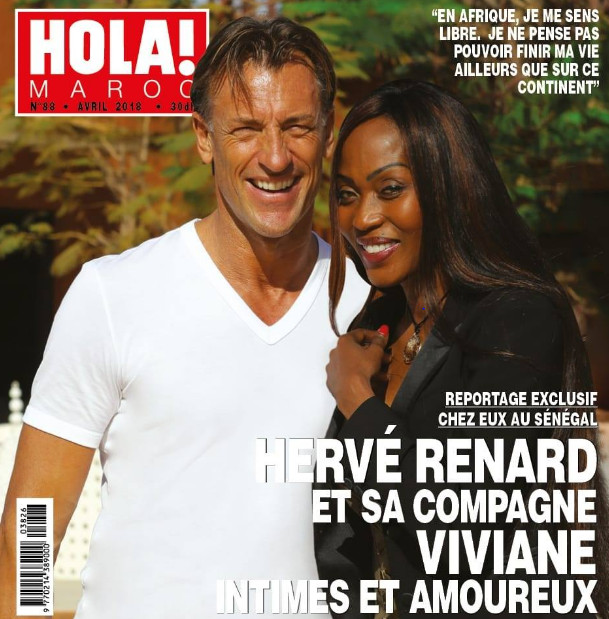 Hervé Renard et Viviane Dièye, la veuve de Metsu, la nouvelle romance