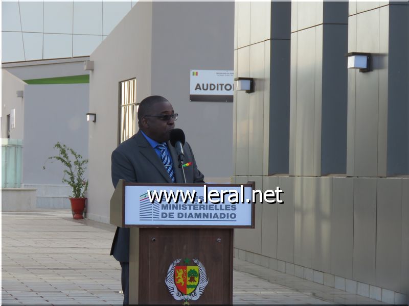 Diamniadio - Les images de l'inauguration du premier lot d'immeubles devant abriter les sphères ministérielles à Diamniadio par le président de la République, Macky Sall