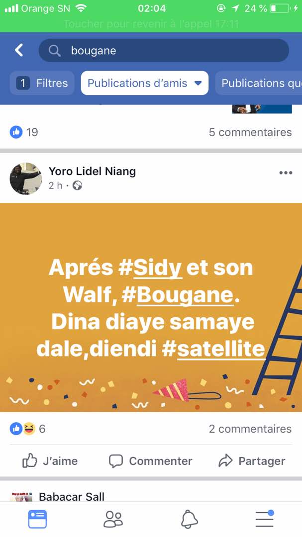 Les internautes critiquent l'homme politique Bougane Guèye Dany après son Interview