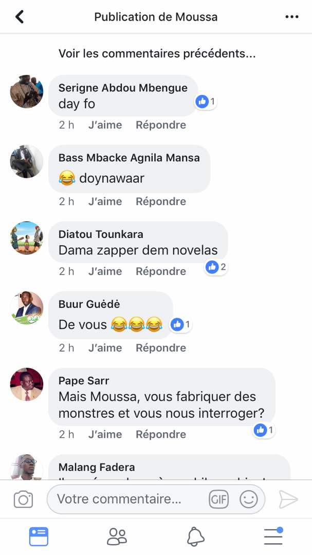 Les internautes critiquent l'homme politique Bougane Guèye Dany après son Interview
