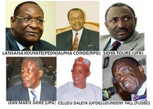 Présidentielle guinéenne : Premières tendances du vote : Cellou Dalein, Sidya Touré et Alpha Condé dans le peloton de tête