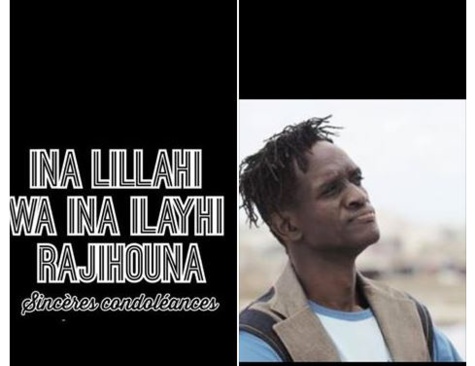 Papis Baba Mballo au milieu avec les dreadlocks