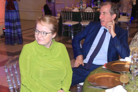 Photos: Christophe Bigot bien accompagné à la soirée de Viviane Chidid