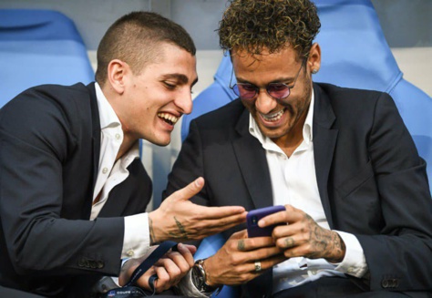 PHOTOS - Neymar était présent au Stade de France lors de la finale de la Coupe de France entre le PSG vs Les Herbiers