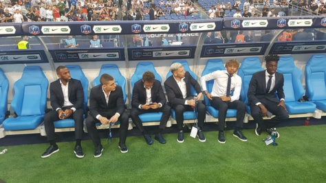 Neymar était présent au Stade de France lors de la finale de la coupe de France entre le PSG vs Les Herbiers