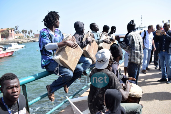 Photos : La nouvelle Place de l'Europe à Gorée a été inaugurée