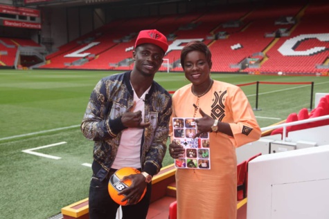 Photos : Sadio Mané et Mame Fatou Ndoye préparent la finale Real-Liverpool