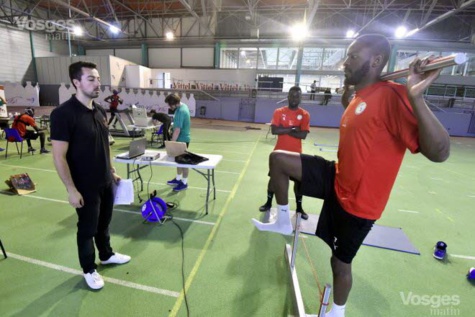 19 photos : Suivi médical personnalisé des "Lions" avant le Mondial, regardez 