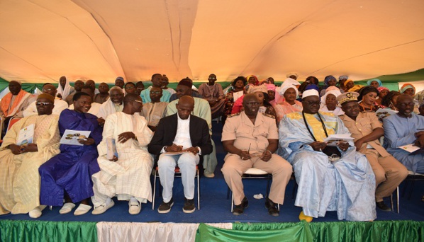 PHOTOS - Onas: Les images de la cérémonie du lancement des travaux  d'assainissement des eaux pluviales à Keur Niang (Touba)