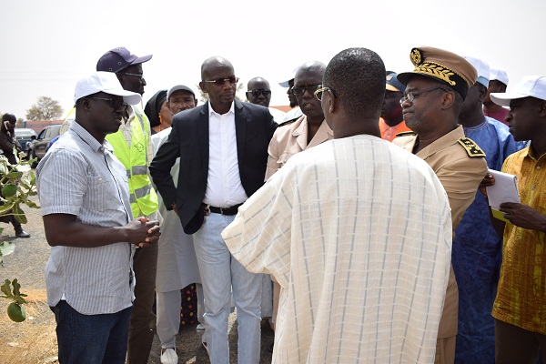 PHOTOS - Onas: Les images de la cérémonie du lancement des travaux  d'assainissement des eaux pluviales à Keur Niang (Touba)