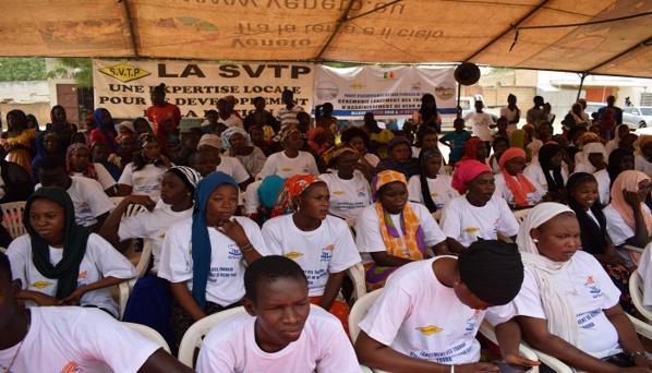 PHOTOS - Onas: Les images de la cérémonie du lancement des travaux  d'assainissement des eaux pluviales à Keur Niang (Touba)