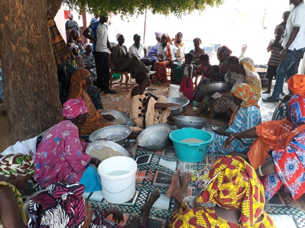 L’ÉPOUSE DE MAMOUR DIALLO, MME BINETA DIALLO, INITIE « DOLLY NDOGOU » À LOUGA