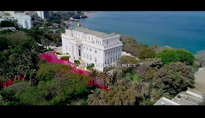 Le Palais de la République vu par Drone