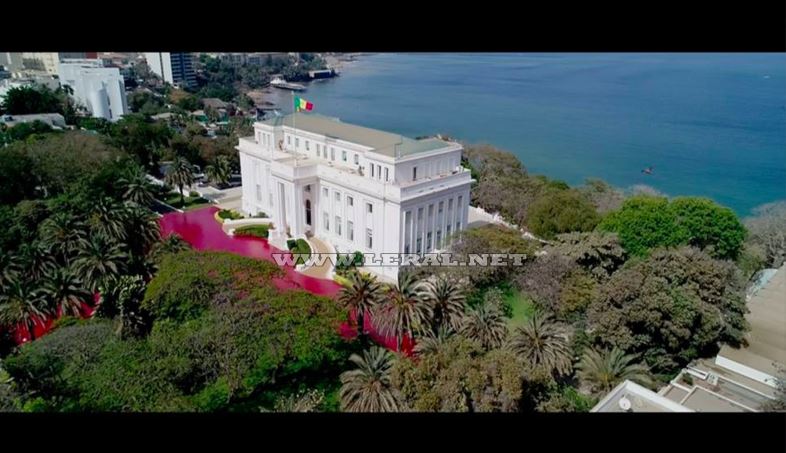 Le Palais de la République vu par Drone