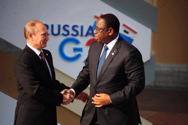 En Russie pour soutenir les "Lions": Macky Sall va rencontrer  Vladimir Poutine 