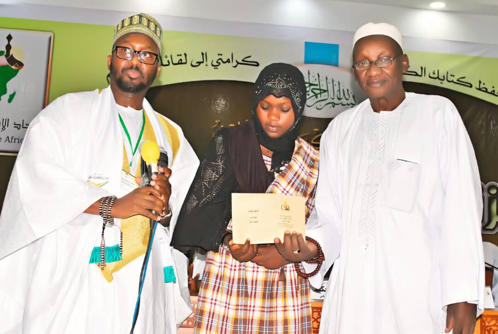 Cérémonie de Remise des Prix du Concours Prix international Cheikh Ibrahima Niass pour le récital du Saint Coran