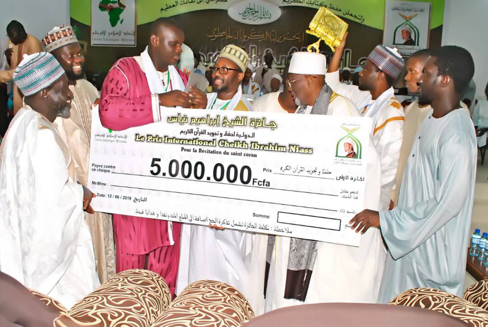 Cérémonie de Remise des Prix du Concours Prix international Cheikh Ibrahima Niass pour le récital du Saint Coran