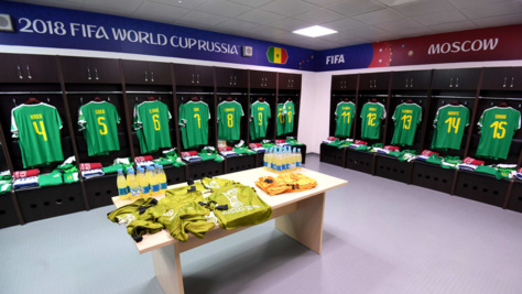 Photos : Le vestiaire des "Lions" en images