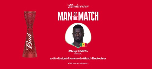 Mame Mbaye Niang, élu homme du match Pologne-Sénégal