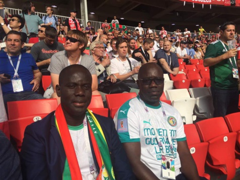 Gakou et son pote Ahmed Aïdara en Russie