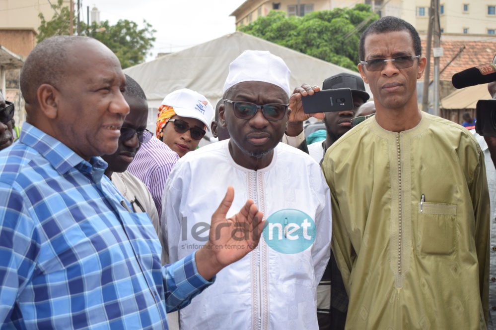 (Photos) Projet d'assainissement des eaux pluviales de la Commune de Dakar-Plateau / Rebeuss
