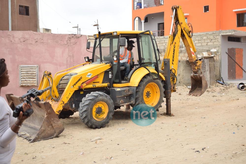 (Photos) Projet d'assainissement des eaux pluviales de la Commune de Dakar-Plateau / Rebeuss