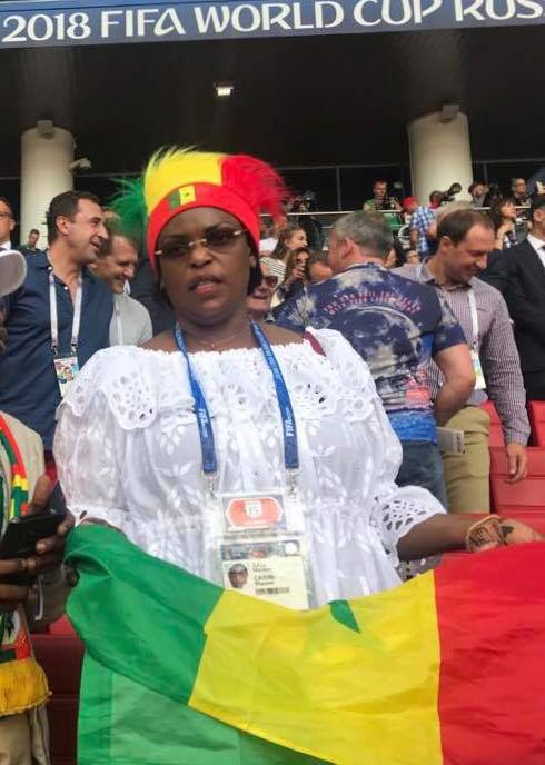 6 photos : Mondial 2018, El Hadji Diouf et Marième Faye Sall en Russie