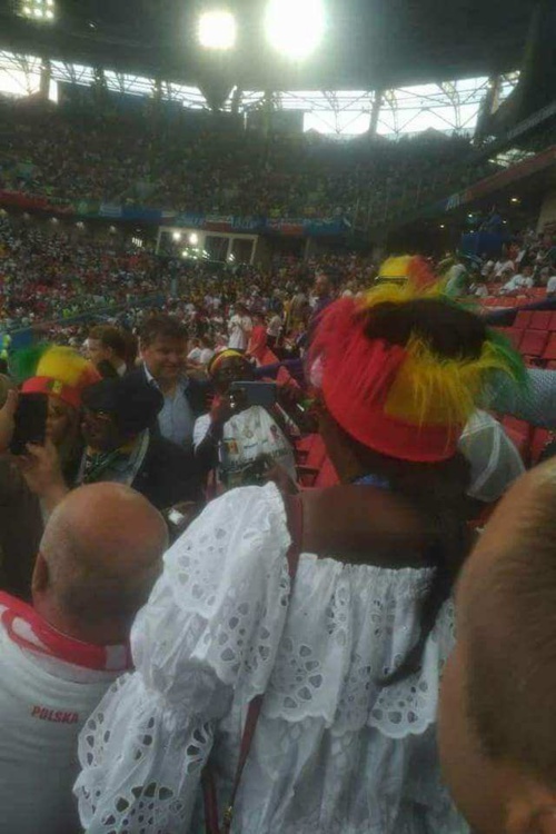 6 photos : Mondial 2018, El Hadji Diouf et Marième Faye Sall en Russie