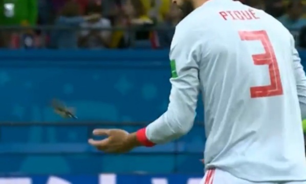 Isco et Piqué reçoivent un prix pour avoir sauvé un oiseau pendant un match