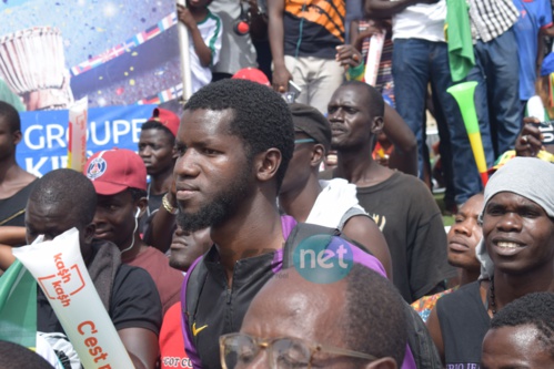 Photos : l'ambiance chez les supporters sénégalais à la Place de l'Obélisque