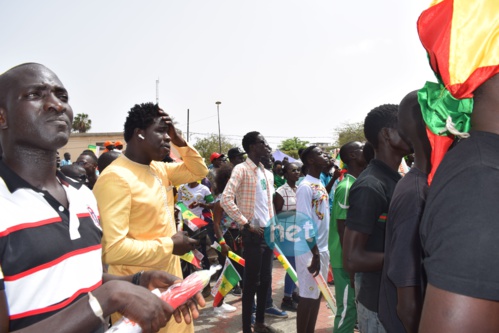 Photos : l'ambiance chez les supporters sénégalais à la Place de l'Obélisque