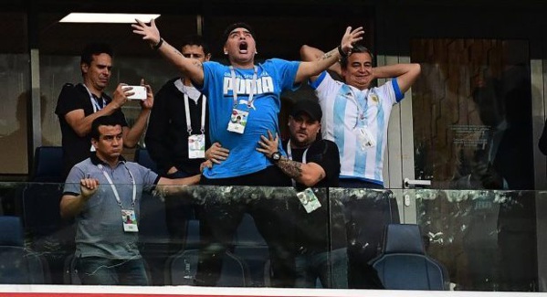 Mondial 2018 : Diego Maradona hospitalisé après la victoire de l’Argentine (vidéo)