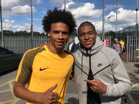 10 photos : Leroy Sané et Kylian Mbappé, deux talents "africains"