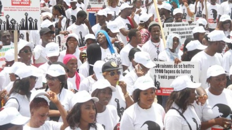 Les proches de Khalifa Sall dans la rue ce vendredi 