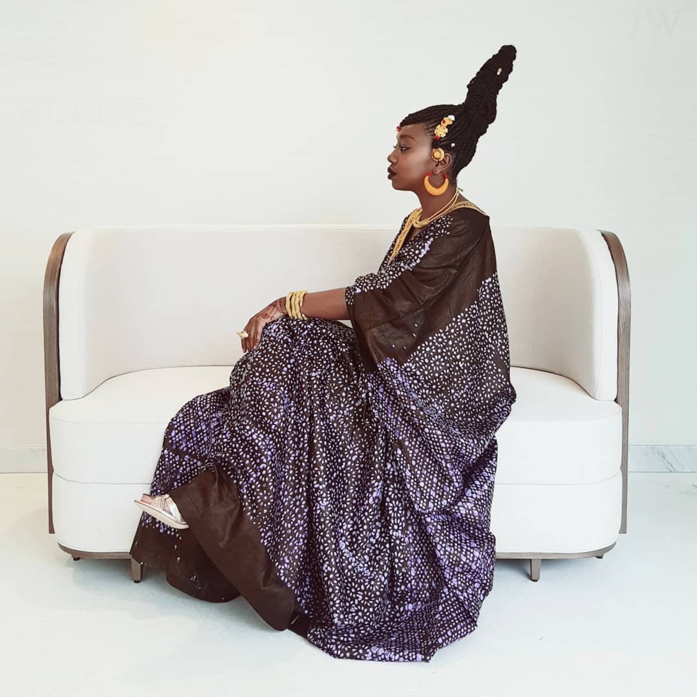 Photos : Fatou Ndiaye, la blogueuse sénégalaise en mode fulbé 