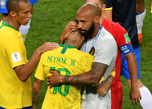 Thierry Henry a consolé Neymar