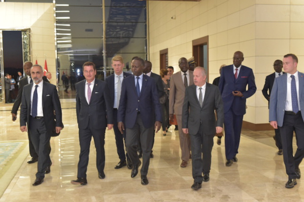 Le Premier ministre du Sénégal Mahammed Boun Abdallah Dionne est arrivé à Ankara 