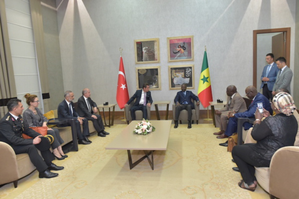 Le Premier ministre du Sénégal Mahammed Boun Abdallah Dionne est arrivé à Ankara 