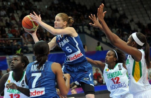 Mondial de basket féminin: galop d'essai réussi pour la France face au Sénégal (45-83)