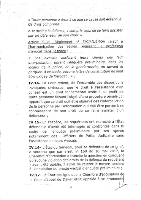 L'arrêt de la Cour de justice de la Cedeao sur l'affaire Khalifa Sall (PART 3)