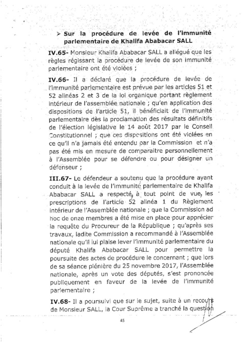 L'arrêt de la Cour de justice de la Cedeao sur l'affaire Khalifa Sall (PART 3)
