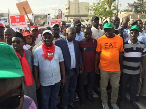 Marche de l'opposition : les leaders satisfaits de la mobilisation